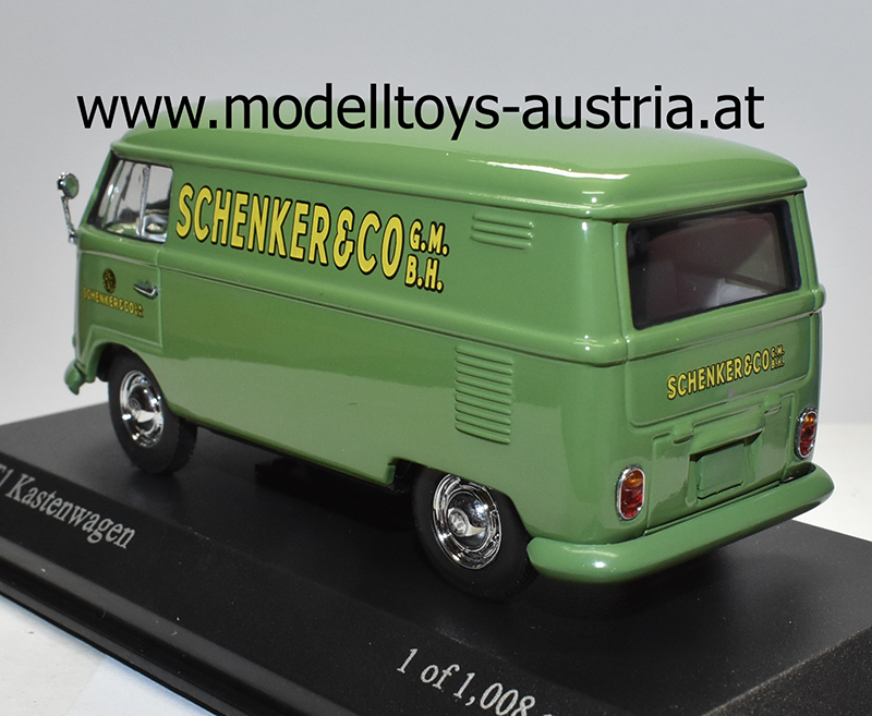 VW T1 Kastenwagen 1966 SCHENKER 1:43