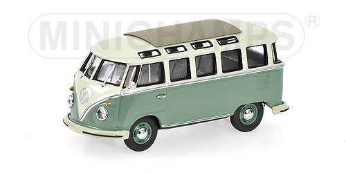 VW T1 Bus SAMBA 1961 türkis / weiss 1:43