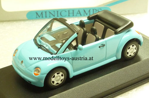 VW New Beetle Cabrio Concept Car 1994 hellblau 1:43