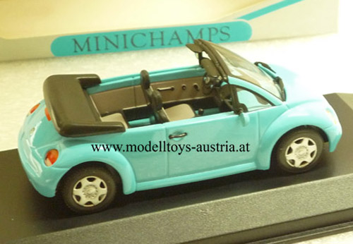 VW New Beetle Cabrio Concept Car 1994 hellblau 1:43