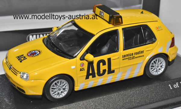 VW Golf IV Limousine 1997 AUTOMOBIL CLUB LUXEMBURG ACL 1:43