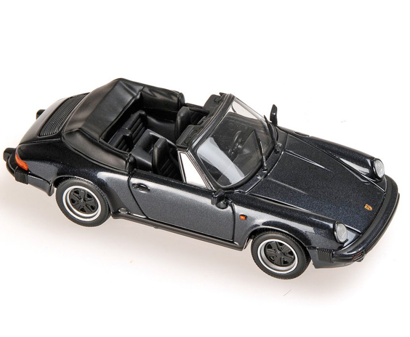 Porsche 911 SC Cabrio Carrera 1983 graphit matallik 1:43