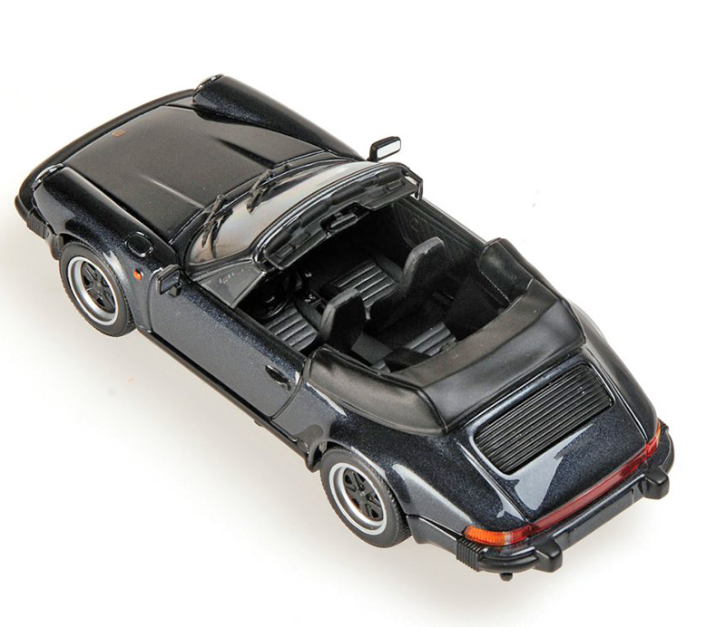 Porsche 911 SC Cabrio Carrera 1983 graphit matallik 1:43