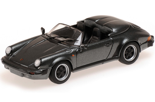 Porsche 911 G Modell Speedster 1988 grau metallik 1:43