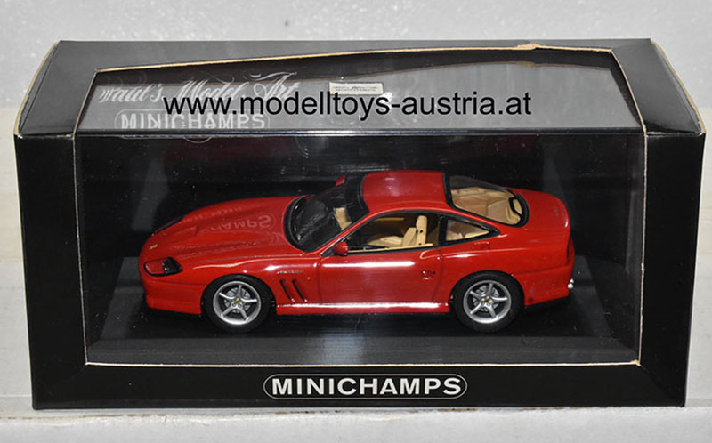 Ferrari 550 Maranello 1996 rot 1:43