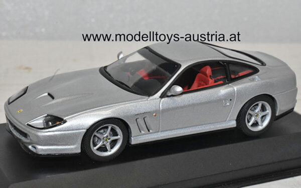 Ferrari 550 Maranello 1996 silber metallik 1:43