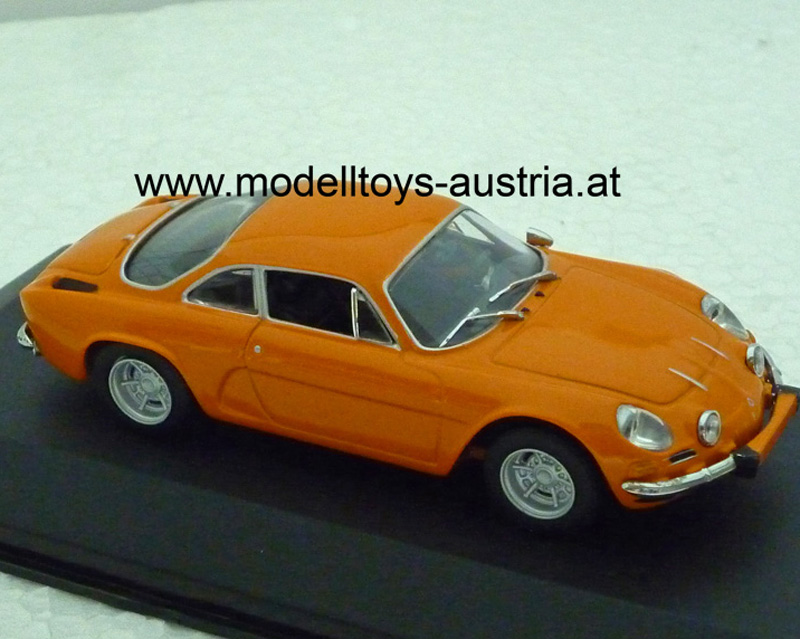 Renault Alpine A110 A 110 1963 - 1967 orange 1:43