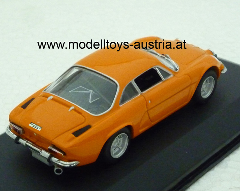 Renault Alpine A110 A 110 1963 - 1967 orange 1:43