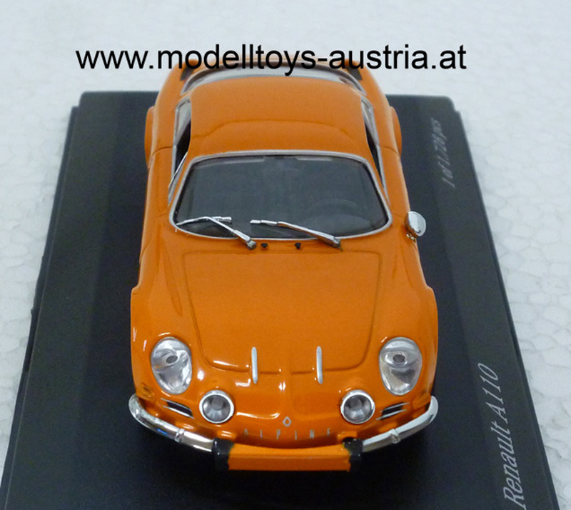 Renault Alpine A110 A 110 1963 - 1967 orange 1:43