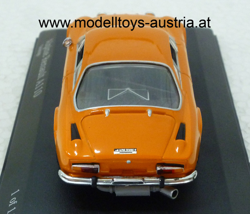 Renault Alpine A110 A 110 1963 - 1967 orange 1:43