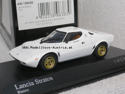 Lancia Stratos 1974 weiß 1:43