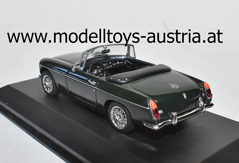 MG B Cabrio 1962 - 1969 grün 1:43