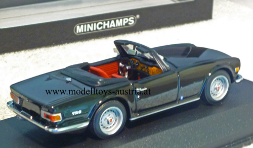 Triumph TR6 Cabrio 1968 - 1976 schwarz 1:43