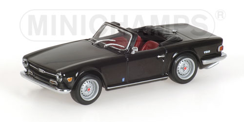 Triumph TR6 Cabrio 1968 - 1976 schwarz 1:43