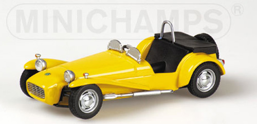 Lotus Super Seven Super 7 Caterham Cabrio 1968 gelb 1:43