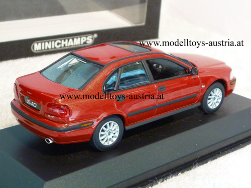 Volvo S40 Limousine Typ V 2000 - 2003 rot metallik 1:43