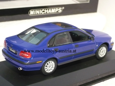 Volvo S40 Limousine Typ V 2000 - 2003 blau 1:43