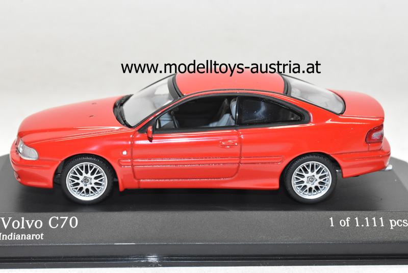 Volvo C70 Coupe 1998 rot 1:43