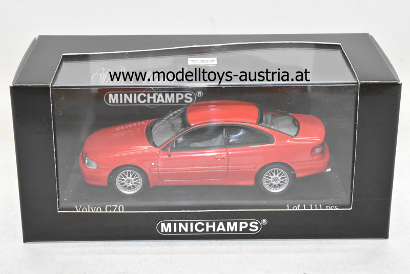 Volvo C70 Coupe 1998 rot 1:43