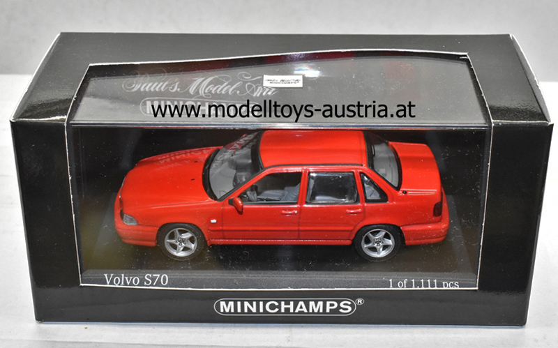 Volvo S70 Limousine 1998 rot 1:43