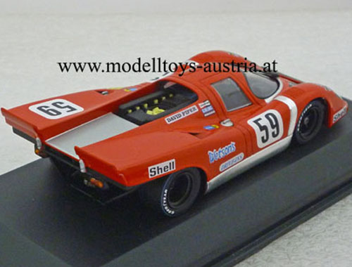 Porsche 917 Kurzheck 1970 Magny Cours David PIPER 1:43