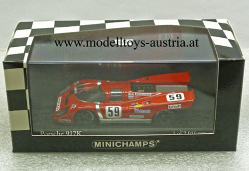Porsche 917 Kurzheck 1970 Magny Cours David PIPER 1:43