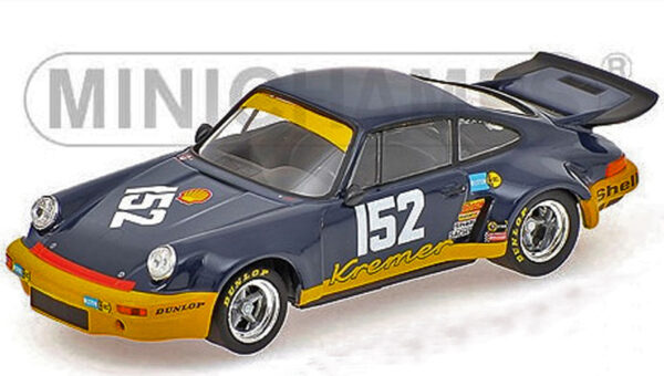 Porsche 911 Carrera RSR 3.0 1974 IMOLA 1.000 KM Rennen GT Klassen Sieger HEYER / KELLER Team SAMSON KREMER 1:43