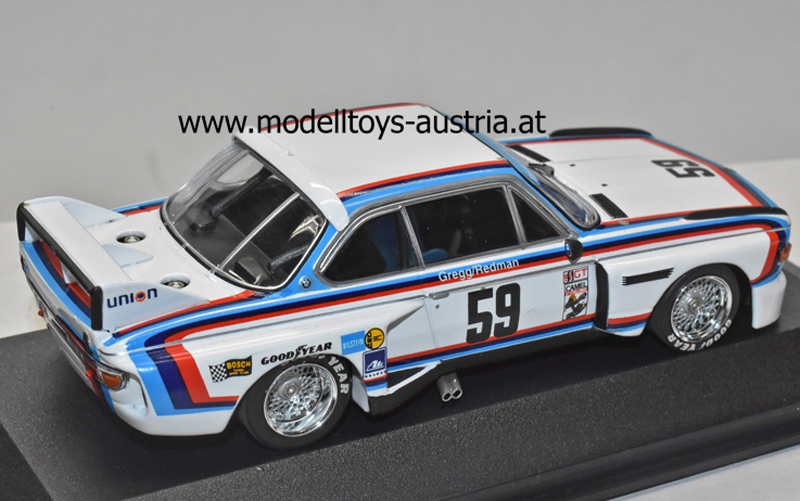 BMW 3.5 CSL 1976 IMSA Daytona Sieger Peter GREGG / Brian REDMAN 1:43