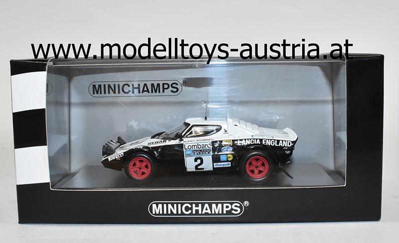 Lancia Stratos 1979 Rally RAC Lombard Markku ALEN / Ilkka KIVIMAKI 1:43