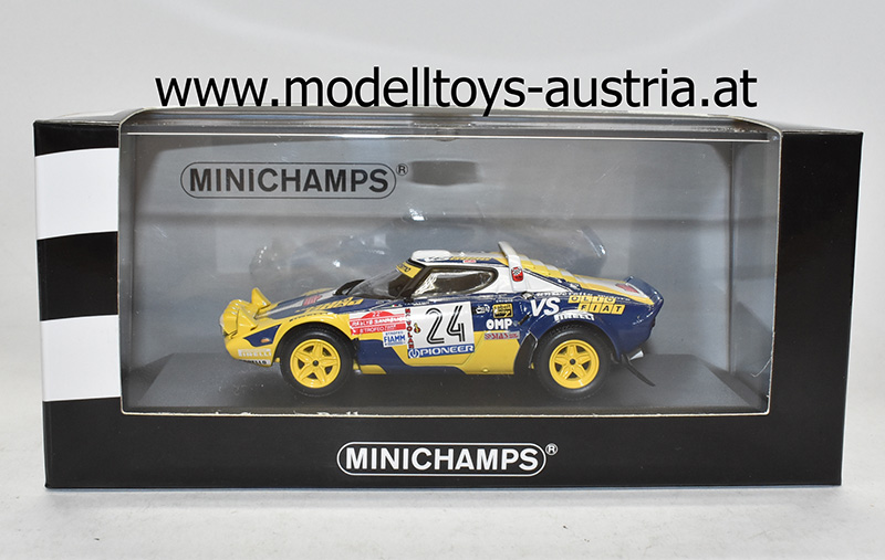 Lancia Stratos 1980 Rally San Remo Fabrizio TABATON / Emilio RADAELLI 1:43