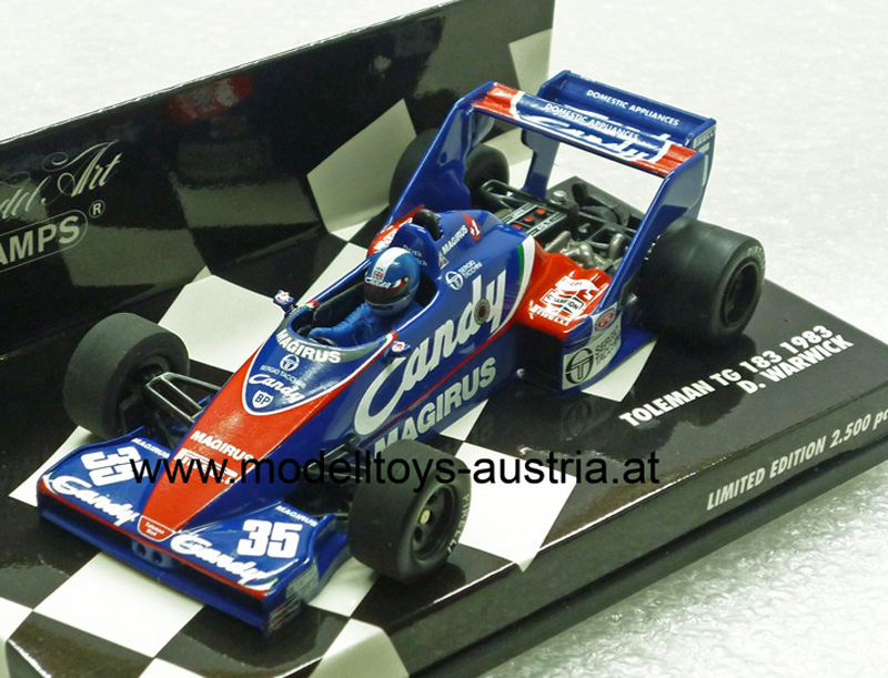 Toleman TG183 Hart 1983 Derek WARWICK 1:43
