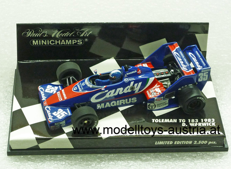 Toleman TG183 Hart 1983 Derek WARWICK 1:43
