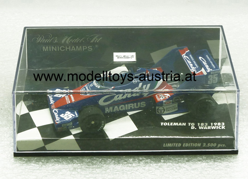 Toleman TG183 Hart 1983 Derek WARWICK 1:43