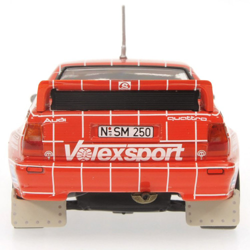 Audi Quattro Rally 1984 Hunsrück Rally Sieger DEMUTH / LUX 1:43