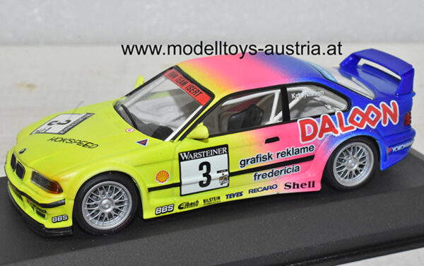 BMW E36 Coupe M3 GTR 1993 ADAC GT-Cup Kris NISSEN 1:43