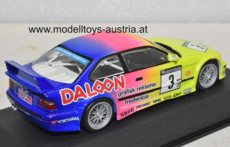 BMW E36 Coupe M3 GTR 1993 ADAC GT-Cup Kris NISSEN 1:43