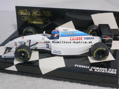 Tyrrell 022 Yamaha 1994 Ukyo KATAYAMA 1:43