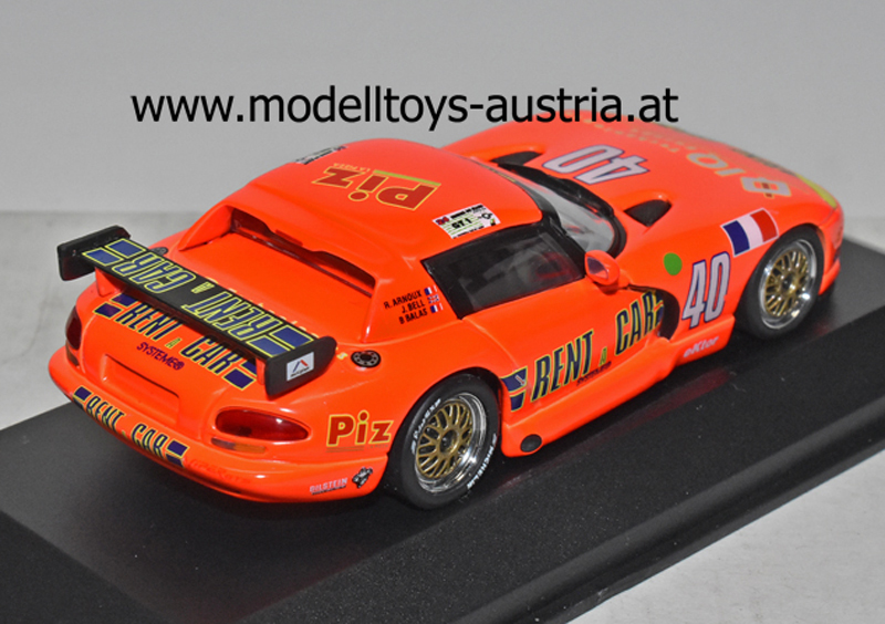 Dodge Viper Hard Top 1994 Le Mans ARNOUX / BELL / BALAS 1:43