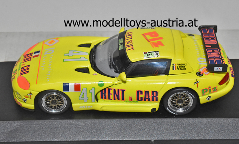 Dodge Viper Hard Top 1994 Le Mans MIGAULT / MORIN / GACHE 1:43