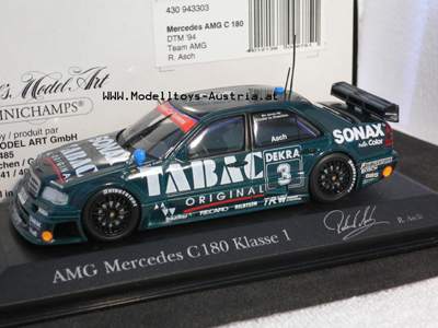 Mercedes C 180 DTM 1994 Roland ASCH 1:43