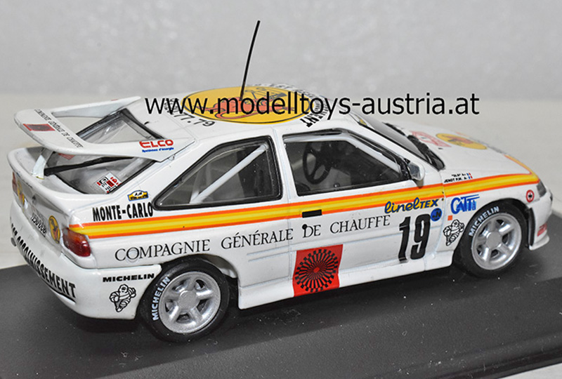 Ford Escort RS Cosworth 1994 Rally Monte Carlo JENOT / SLO 1:43