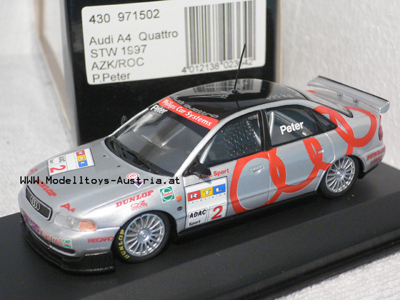 Audi A4 Quattro 1997 STW Cup Philipp PETER 1:43