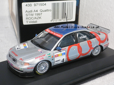 Audi A4 Quattro STW Cup 1997 VIDALI 1:43