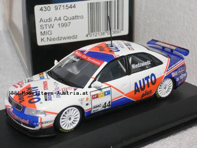 Audi A4 Quattro STW Cup 1997 NIEDZWIEDZ 1:43