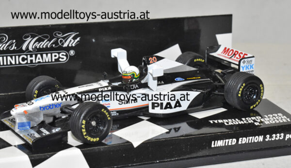 Tyrrell Ford 1998 Launch Version Tower Wings Ricardo ROSSET 1:43