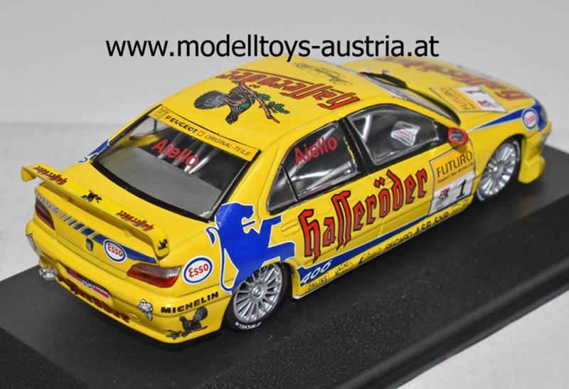 Peugeot 406 1998 STW Cup Laurent AIELLO 1:43 Minichamps