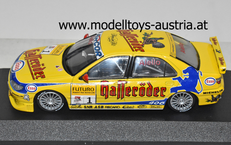Peugeot 406 1998 STW Cup Laurent AIELLO 1:43 Minichamps