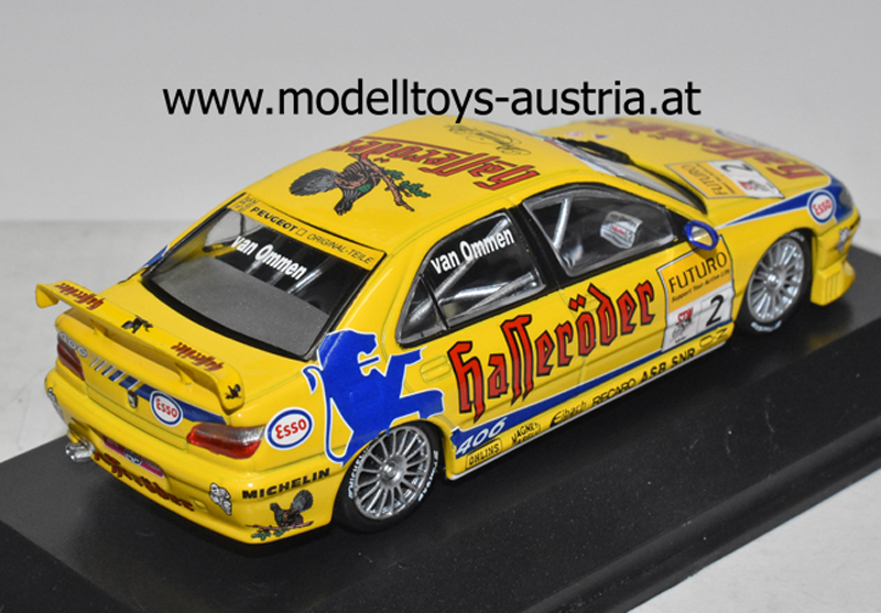 Peugeot 406 1998 STW Cup Jörg van OMMEN 1:43 Minichamps