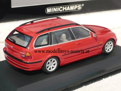 BMW E46 Touring Kombi 328i 1999 rot 1:43