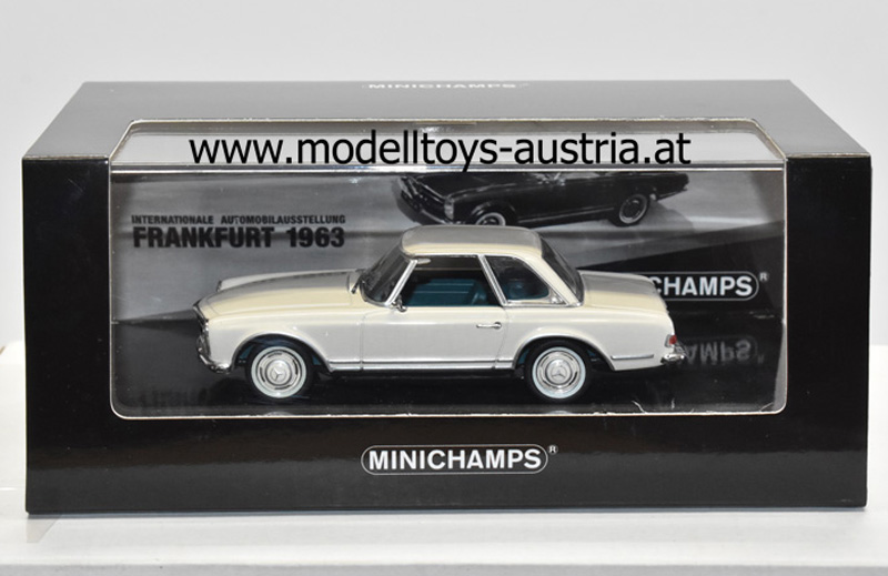 Mercedes Benz W113 Pagode Hard Top PRESENTATION IAA 1963 1:43